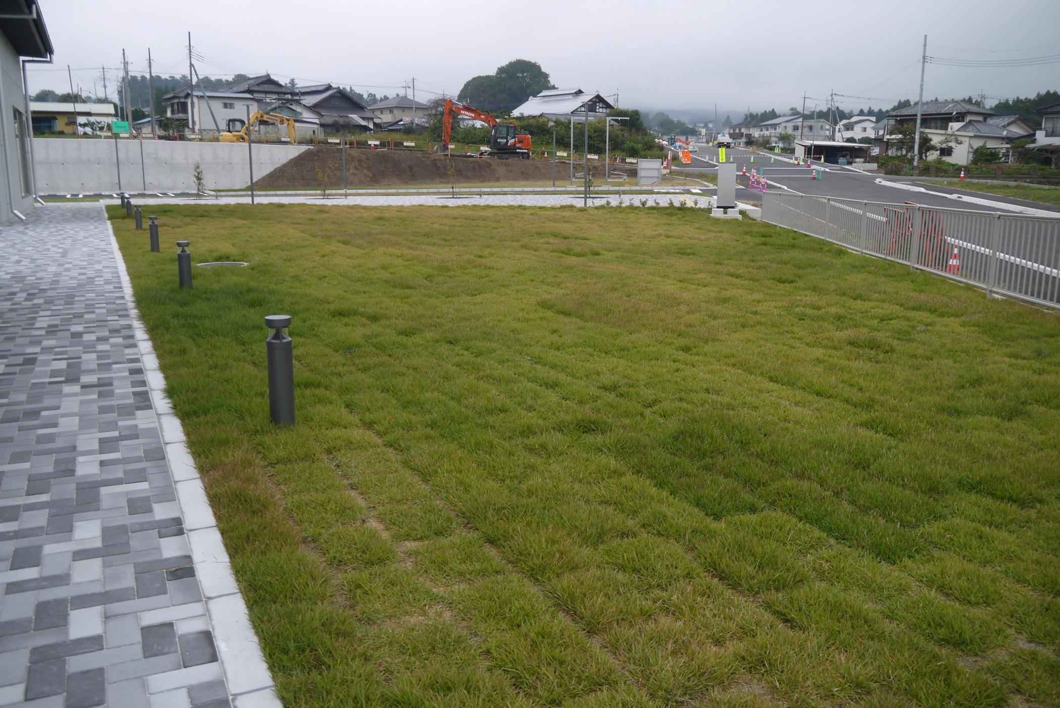 子どもガーデン前